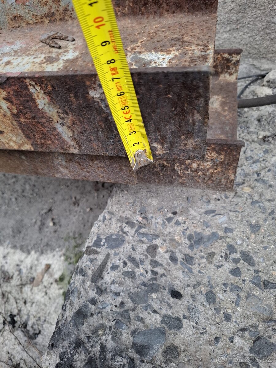 Překlady železné (3 Ks) - délka 3,8 m. - 4