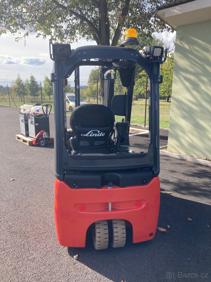 VZV LINDE E16, r.v. 2018, pouze 2.453 Mth - LZE I PRONÁJEM - 4