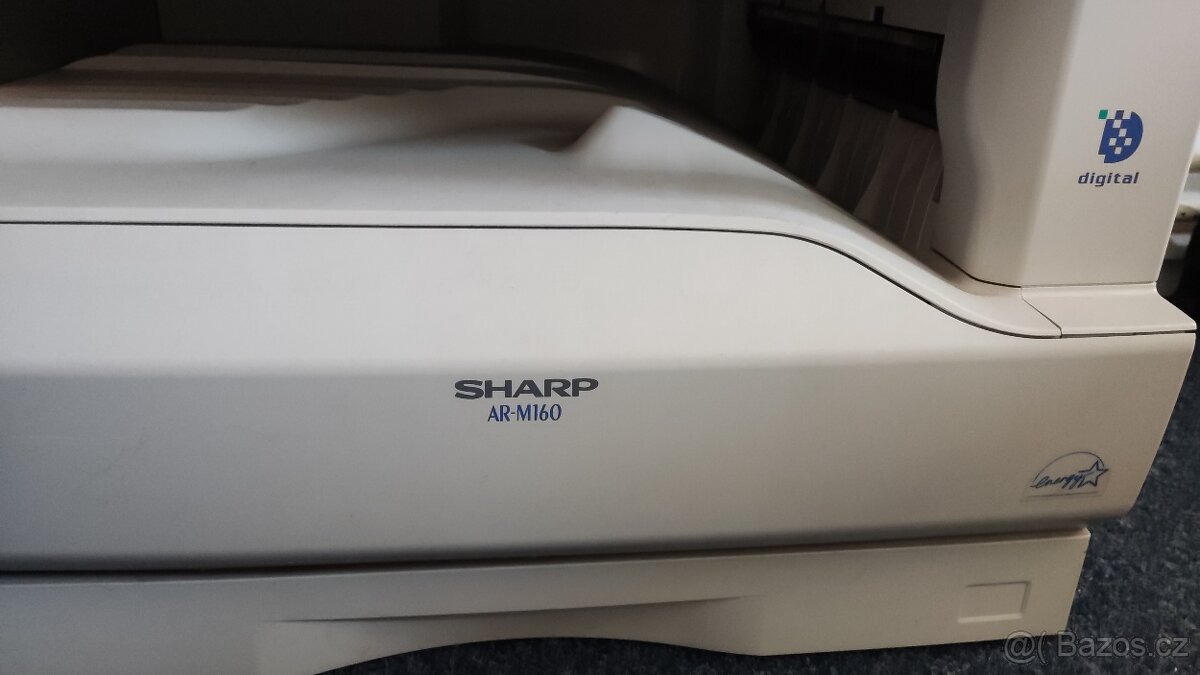 Tiskárna zánovní laserová multifunkční velká A3 SHARP-M160 - 4