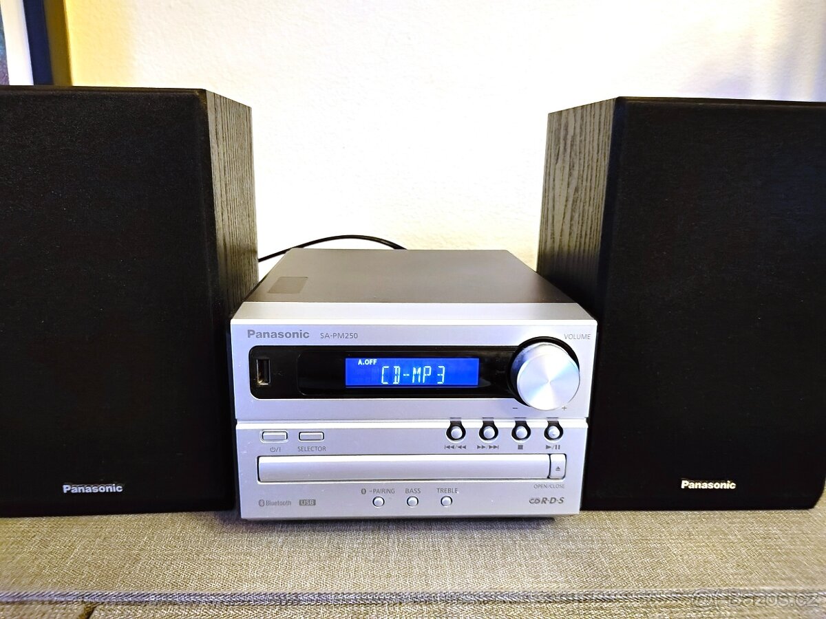 Hi-FI Microsystém Panasonic SC-PM250 20W – JAKO NOVÁ - 4