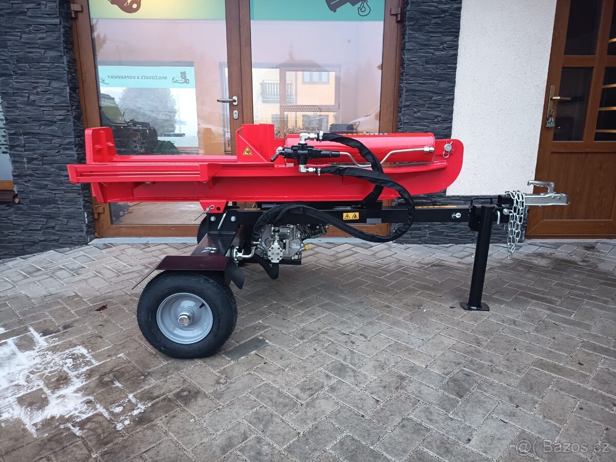 Benzínový štípač 40T za čtyřkolku/traktor - 4