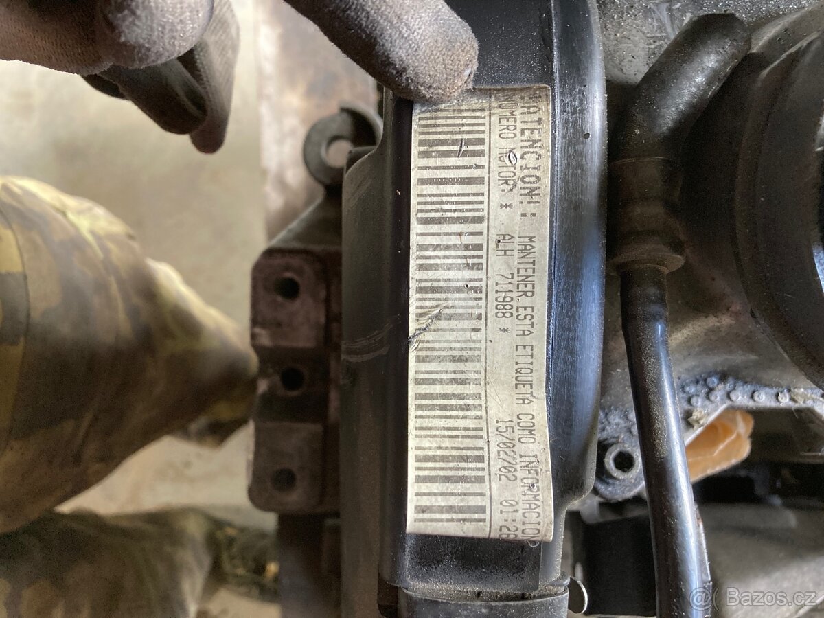 Motor 1.9tdi+díly - 66kw ALH - 4
