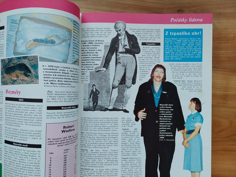 Guinnessova Guinessova kniha rekordů 1995 zlaté devadesátky - 4