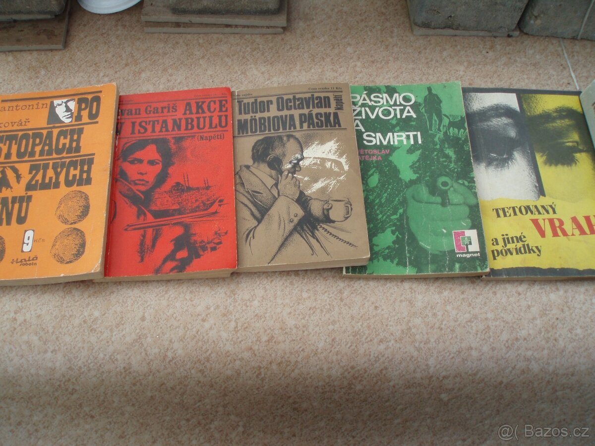 staré detektivky-Signál, Magnet, Napětí, Saturn, Smaragd - 4