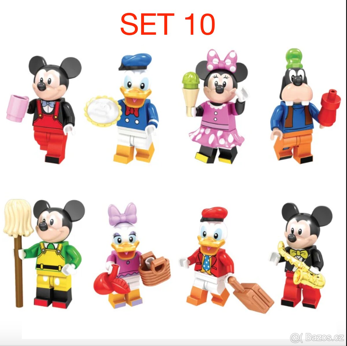 Mix postavičiek - typ lego - nové, nehrané - 4