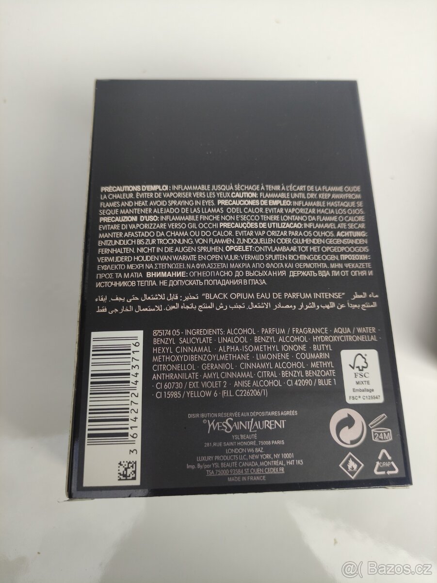 Dámský parfém YSL Black Opium 90 ml - 4