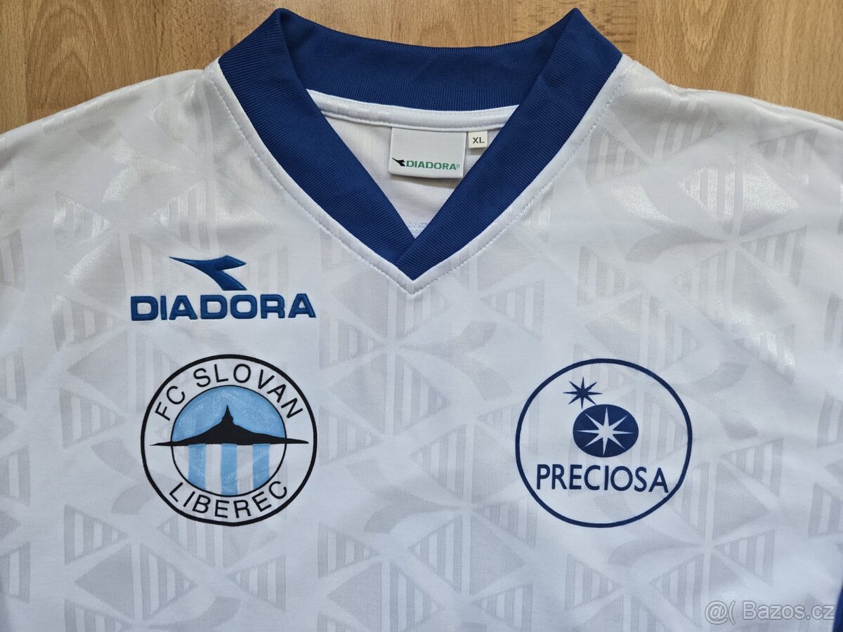 Originalni dres FC Slovan Liberec Pospisil 4 Diadora XL - 4