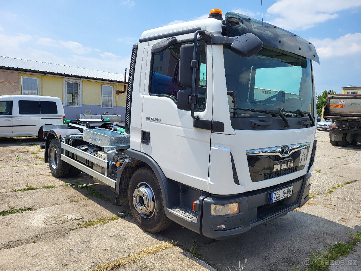 MAN TGL 12.190 4x2BB hákový nosič kontejnerů TECHNOCAR - 4