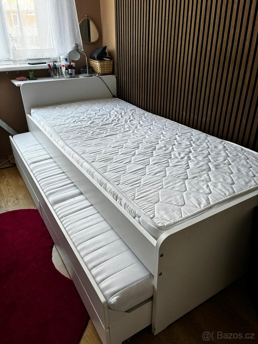 Rozkládací postel s úložným prostorem Ikea - 4