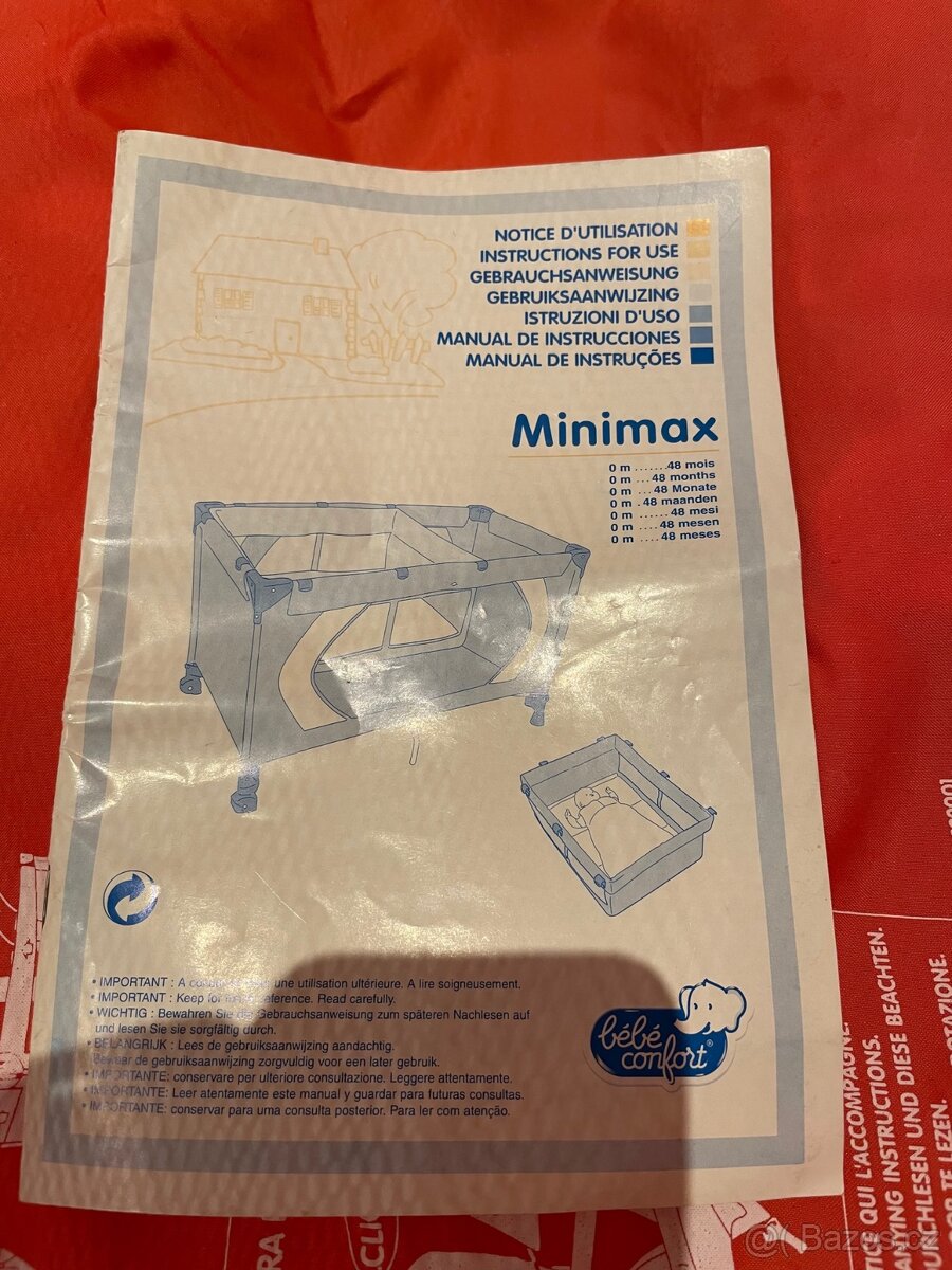 Cestovní postýlka Bébé Confort Minimax 2v1 - 4