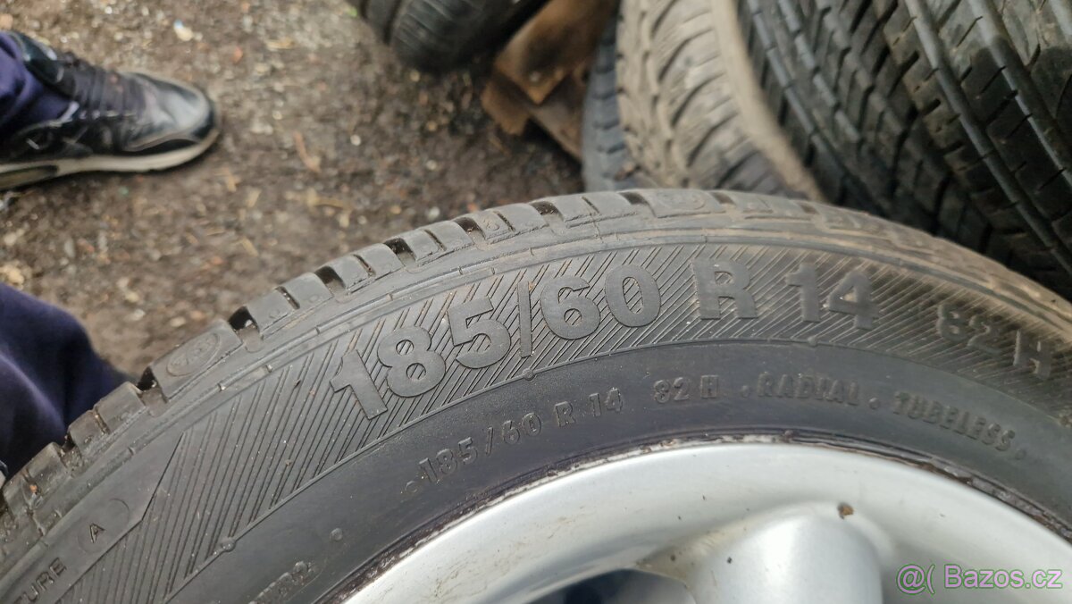 Alu 185/60R14 4x100 - 4