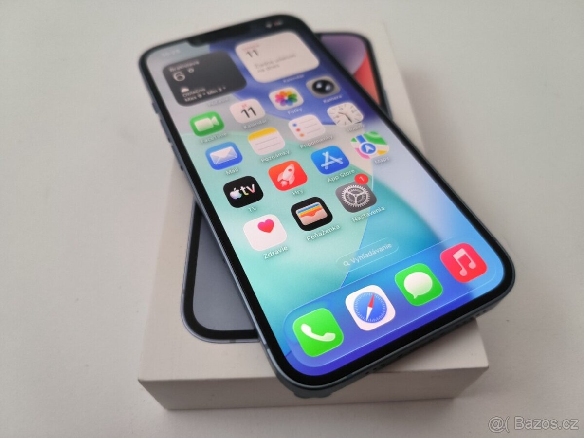 apple iphone 14 128gb Blue 100% Batéria - 4