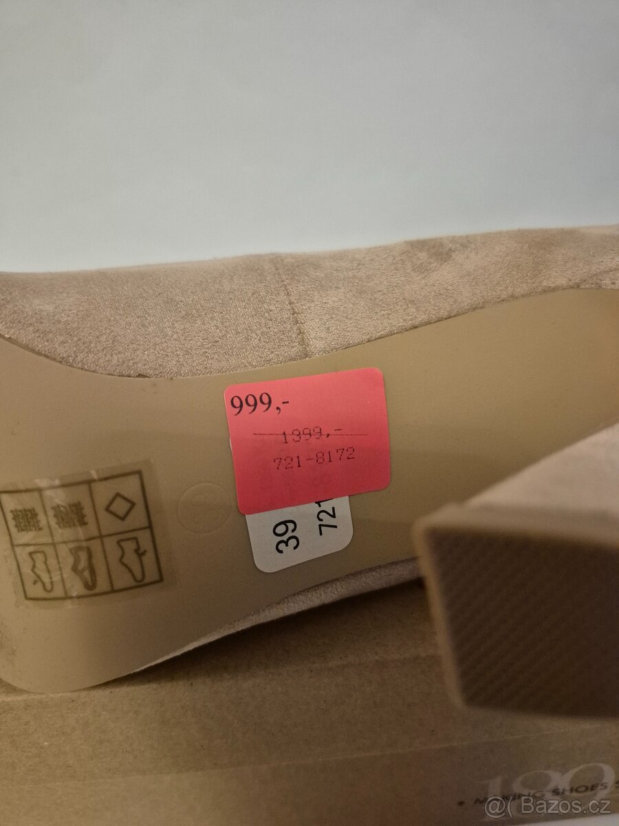 Nové dámské lodičky, velikost 39 - 4