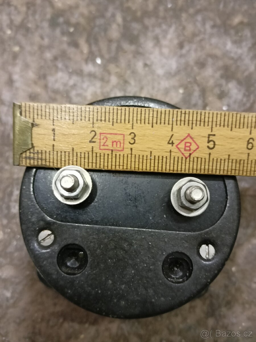 Miliampermetr - bakelitový do panelu - 4