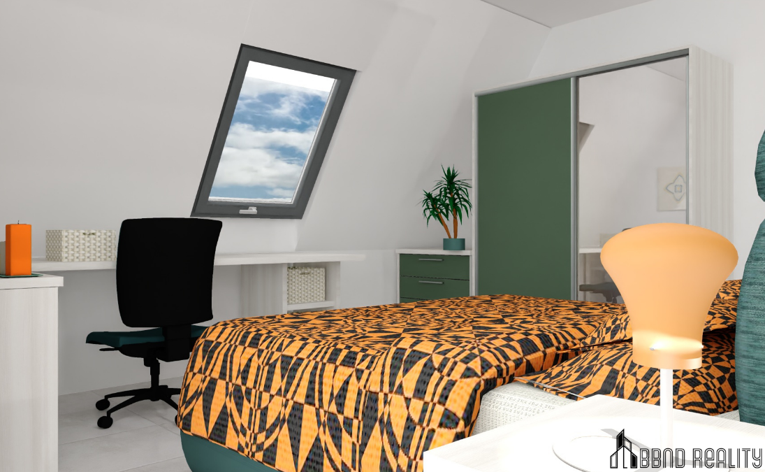 Prodej prostorného podkrovního bytu 2+kk s balkonem – Ketkov - 4