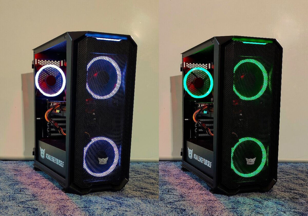 Herní PC | Ryzen 5 | RTX 2060 8GB Super | m.2 NVME | HDD - 4