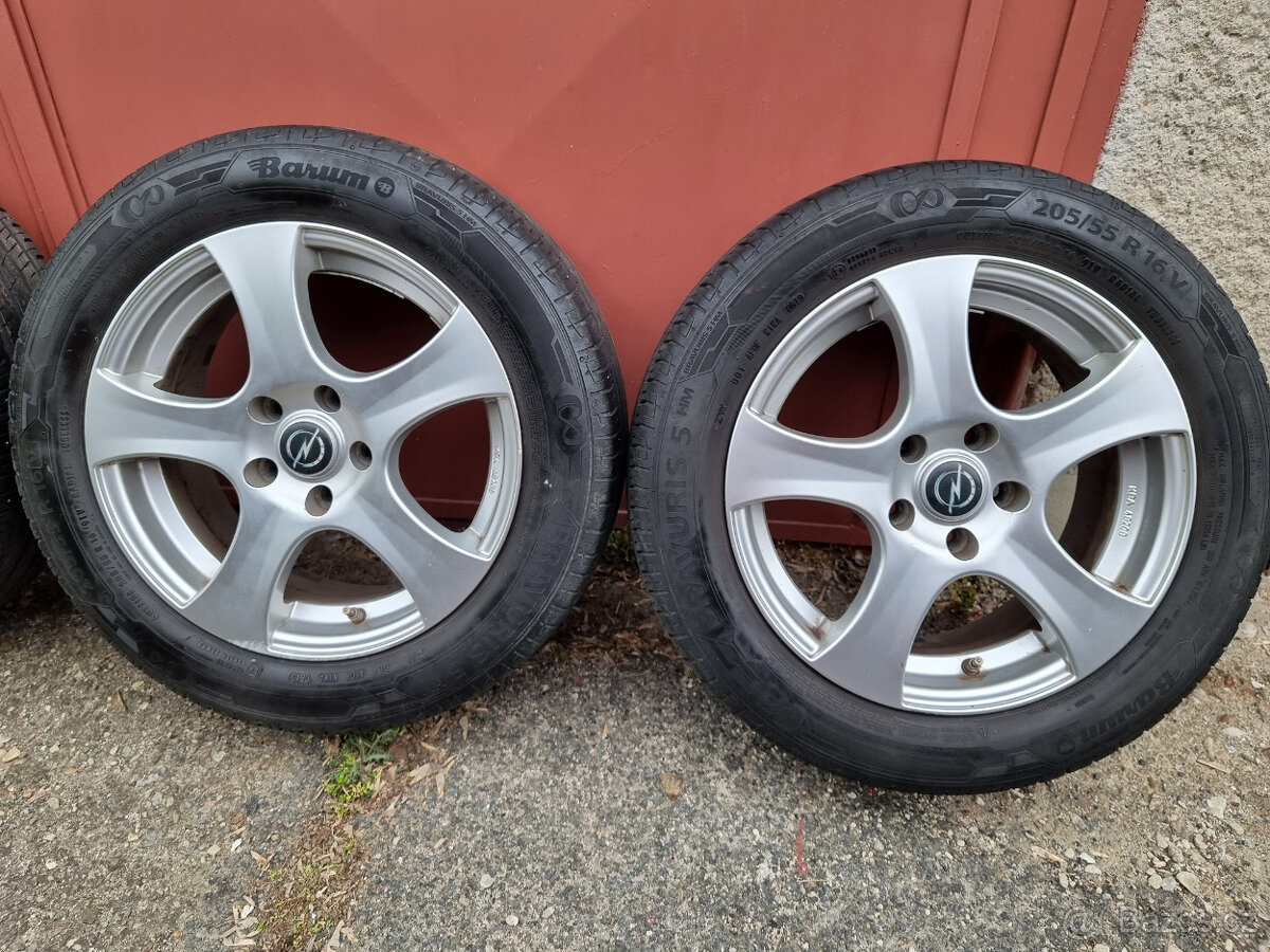 Sada 16" alu kol Opel 205/55/16 - 4