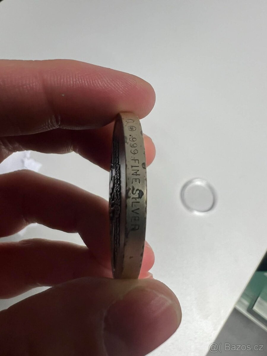 1.16 oz Stříbrná Medaile Gregor Mendel - 4