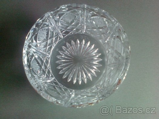 Broušené vázy, mísy, popelník BOHEMIA CRYSTAL a ostatní - 4