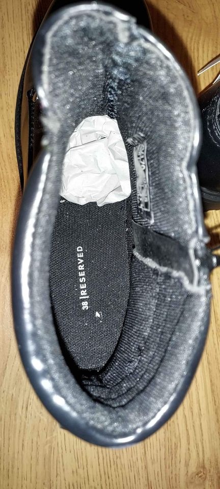 Nové kotníčkové boty Reserved na podzim, vel 38 - 4