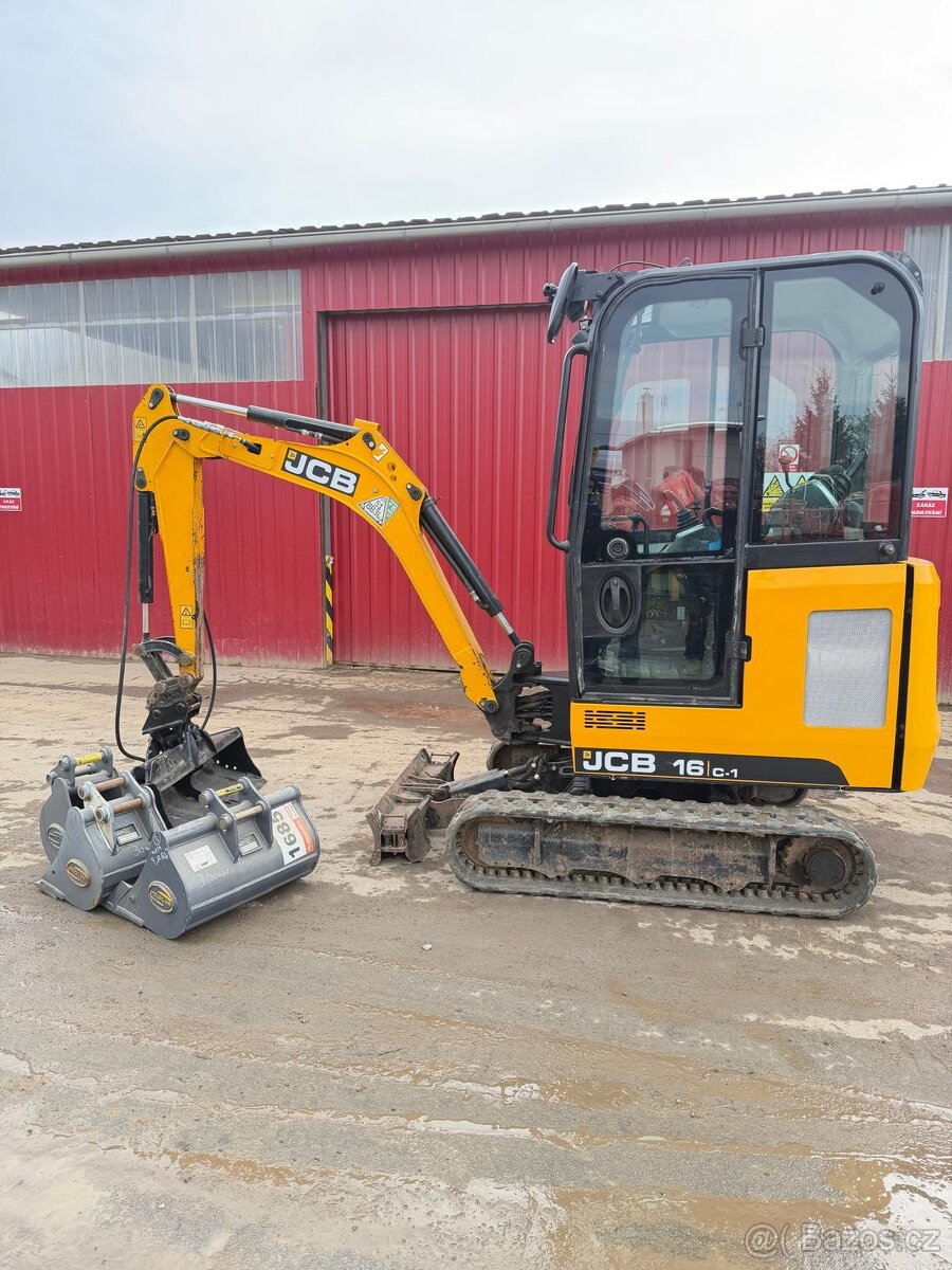Pásový bagr JCB 16C-1 - 4
