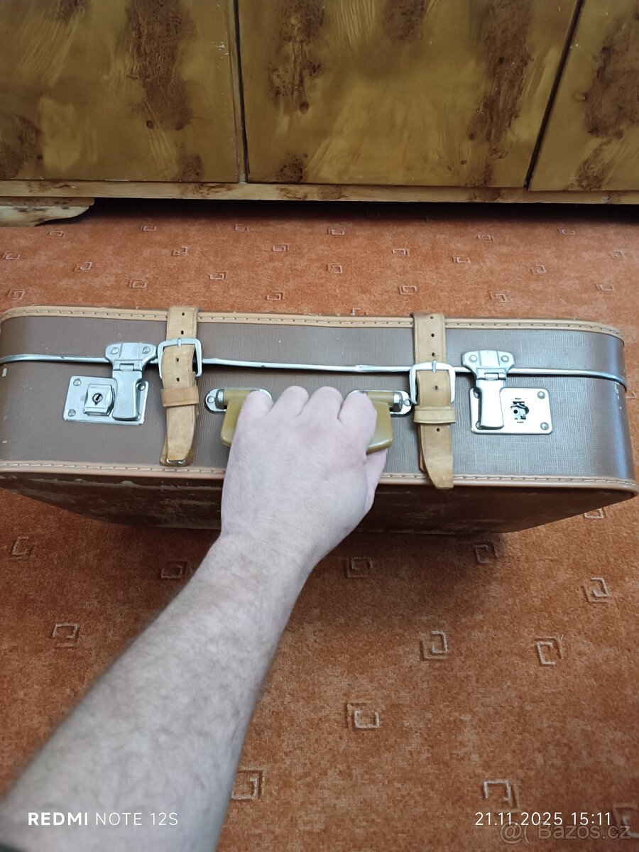 Starý retro Kufr - 4