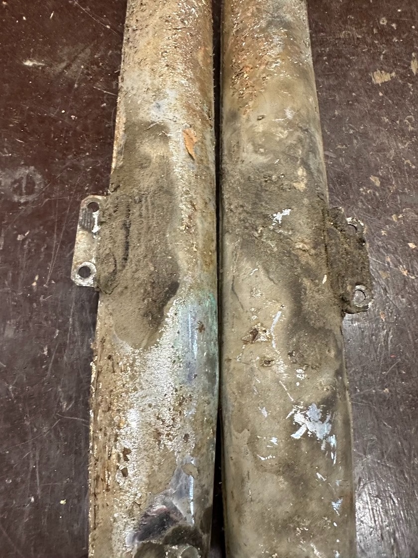 Predám pár VÝFUKY dútniky JAWA 250 350 - 4