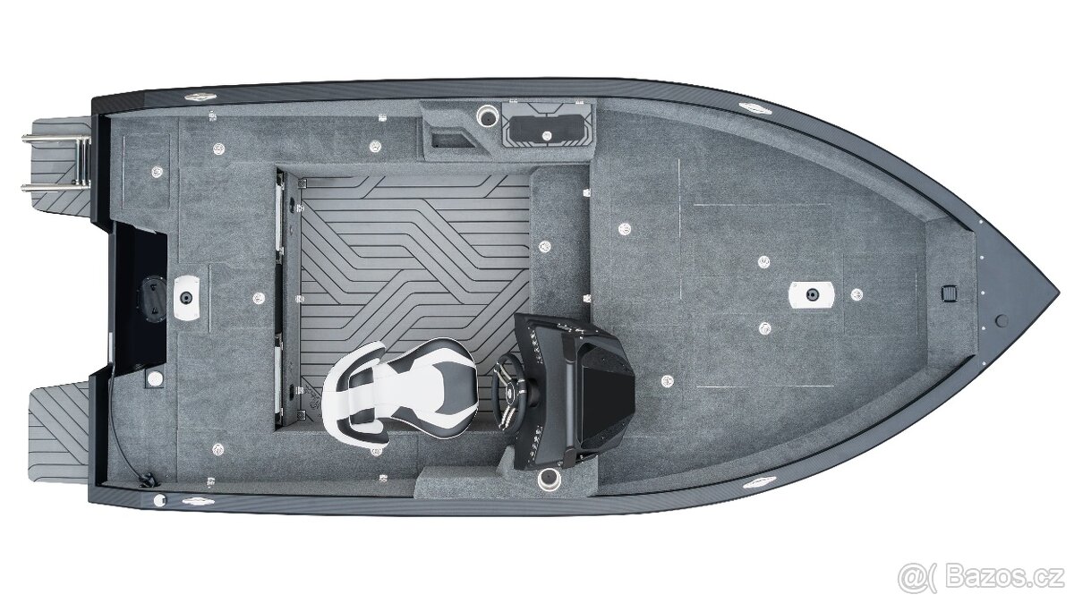 Prodám špičkový rybářský hliníkový člun ALBA 460 C - 4