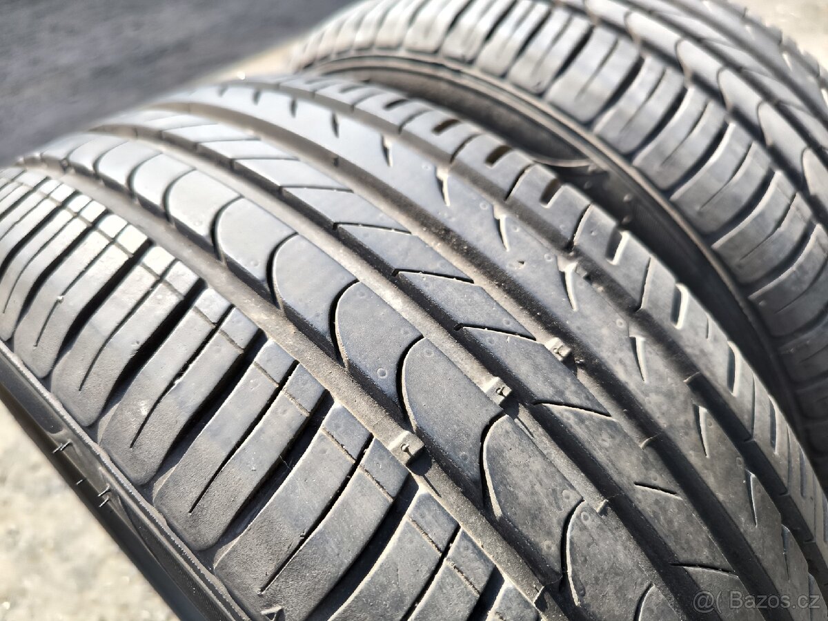 PRODÁM 2 KS LETNÍ PNEU KINGSTAR 195/50/15 - 4