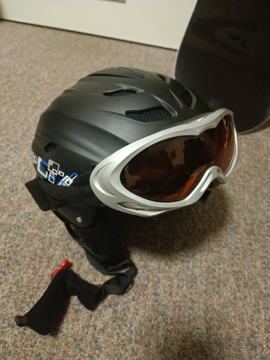 Snowboard+vázání+boty+helma - 4