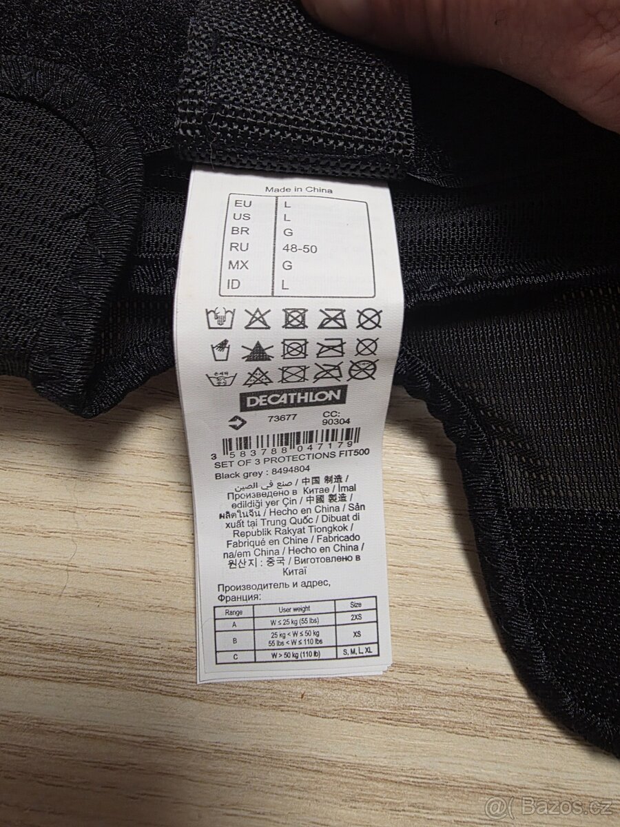 Nepoužité pánské chrániče zápěstí a předloktí na inline - 4