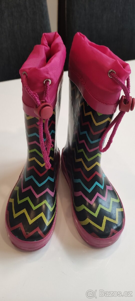 Dívčí gumáky, holínky, vel. 25 - 4