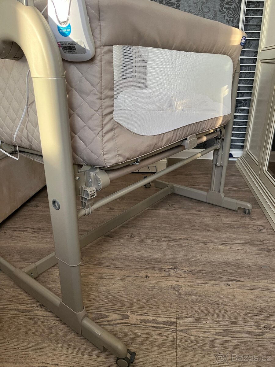 Chicco dětská postýlka Next2Me Magic béžová - 4