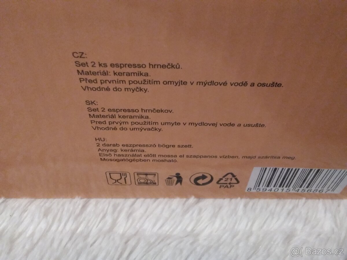 SET expresso hrnečků RIO MARE - 4