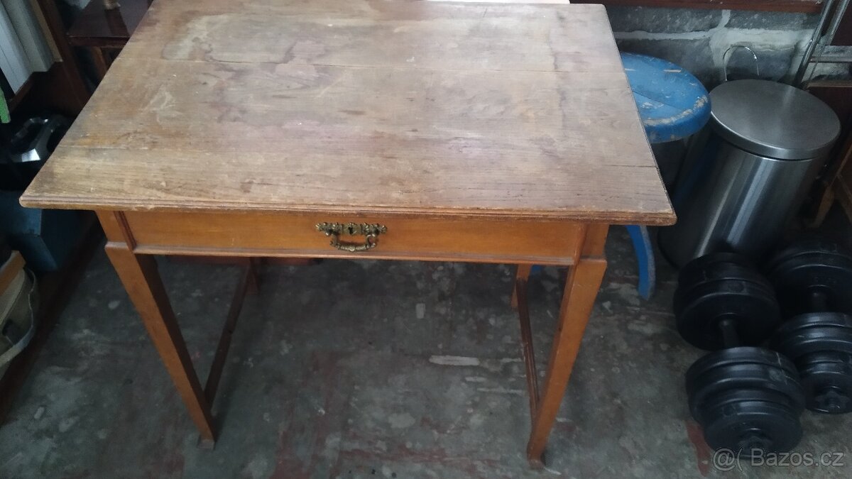 Starožitný psací stůl - 4