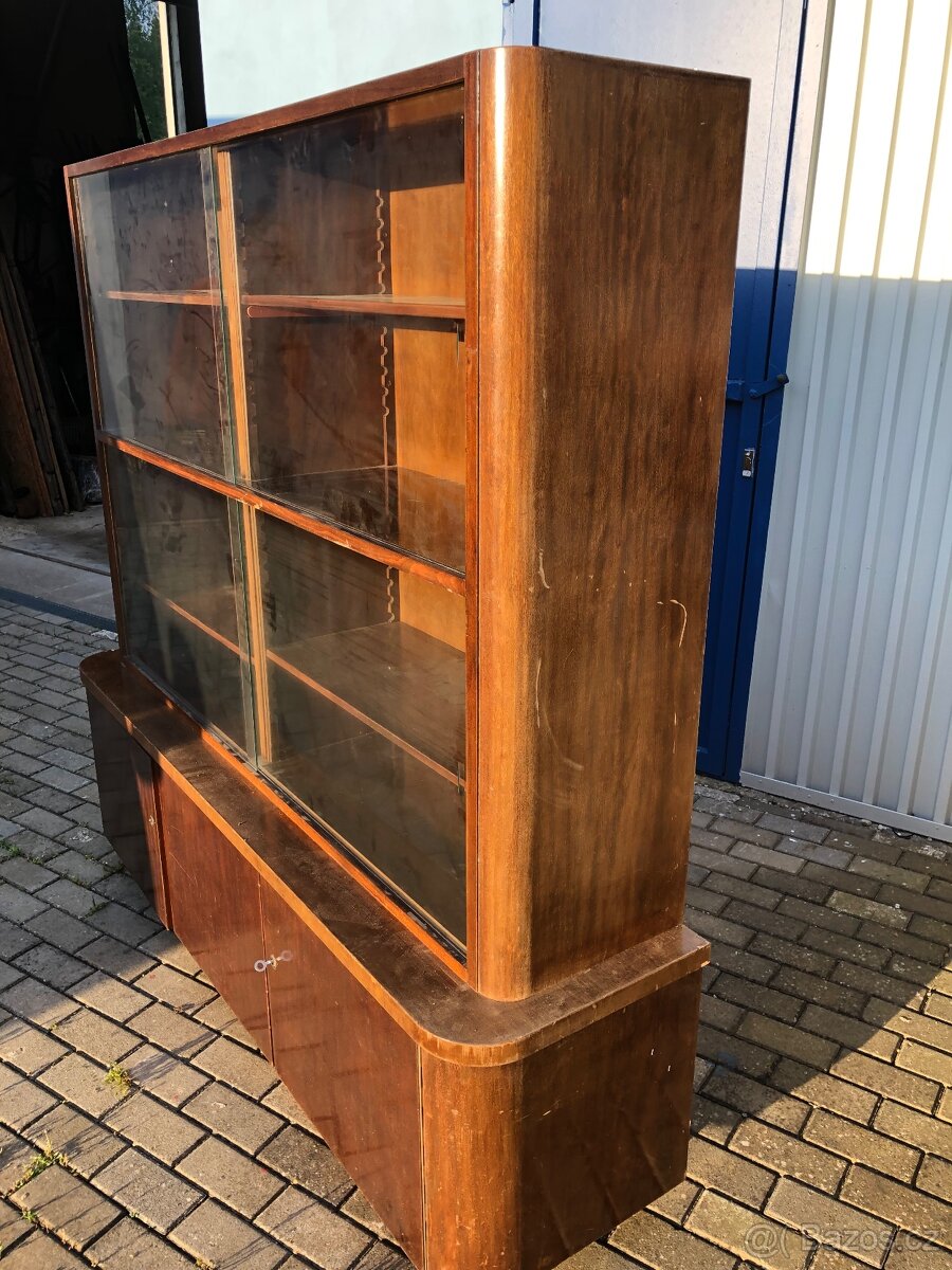 Prodám knihovnu, vitrínu - 4