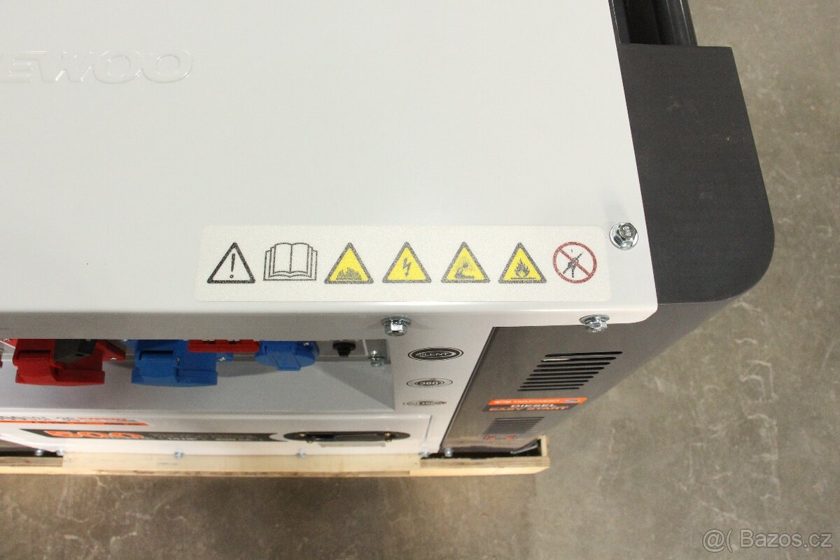 Elektrocentrála Daewoo DDAE10500DSE-3G 10,1KW - 4