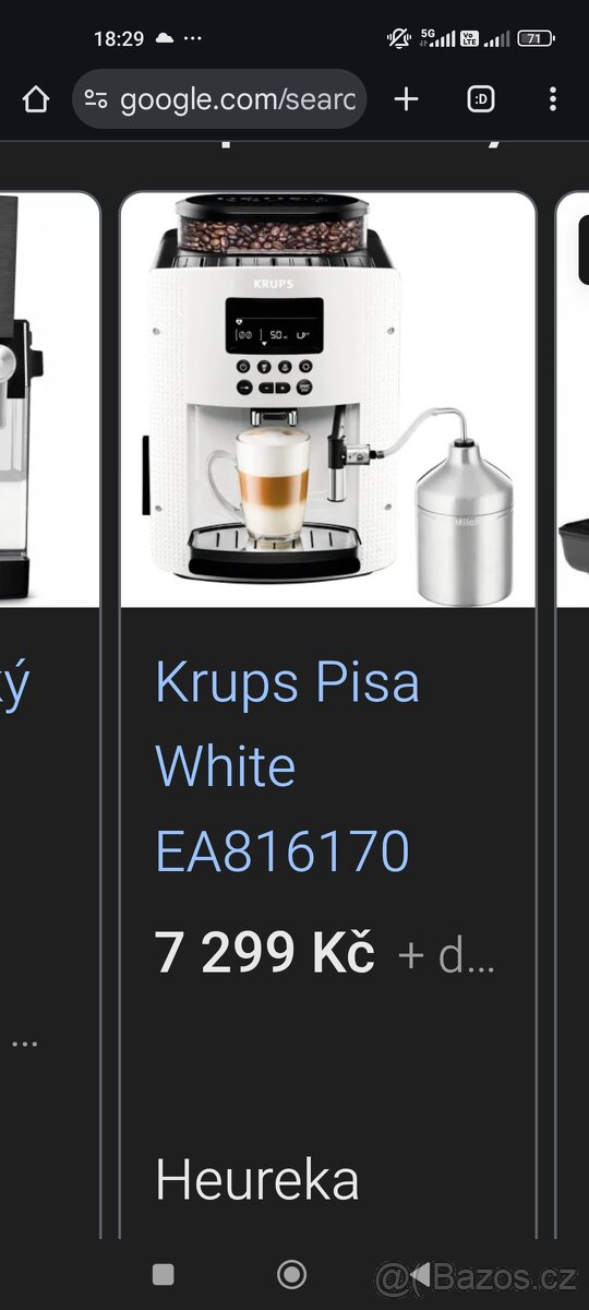 Krups Pisa White EA816170 Espresso automaticky kávovar - 4