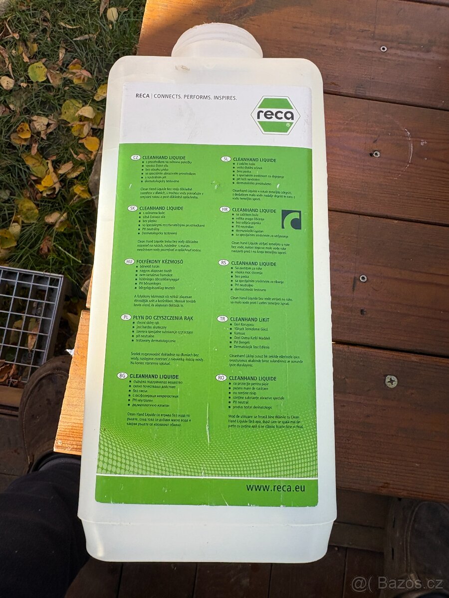 Dávkovač mycí pasty RECA Cleanhand , montáž na stěnu - 4