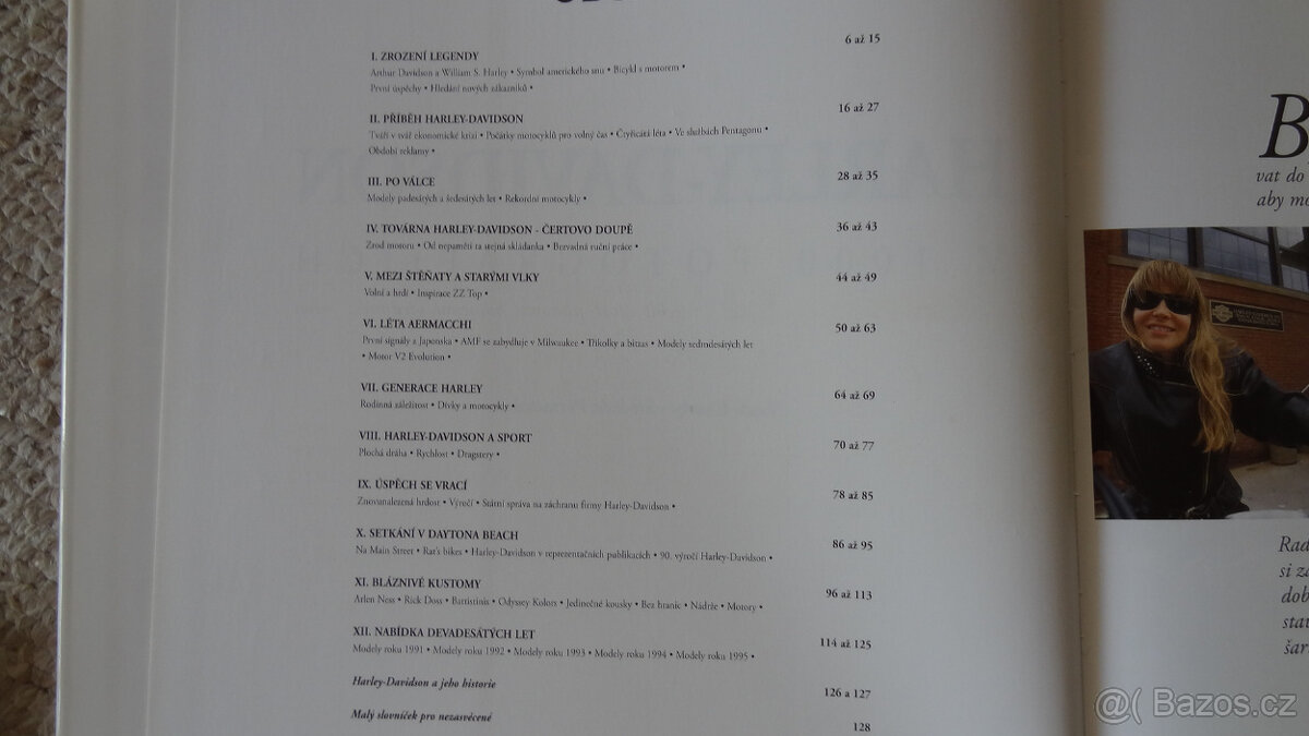 knihy Harley Davidson Americká legenda, V 1000 fotografiích - 4