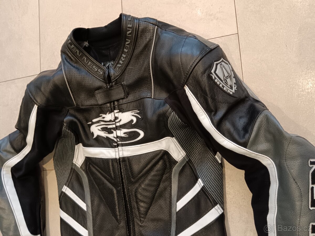 Arlen Ness DNA-Pánská(Dámská) kožená moto kombinéza - 4