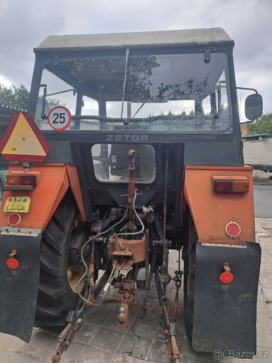 Traktor kolový Zetor 7211 r.v.1990 koupen v čr. - 4