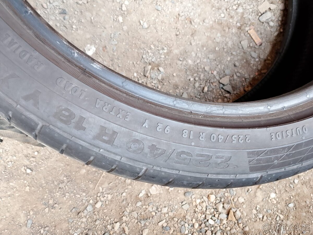 225/40/18 92y Continental - letní pneu 2ks - 4