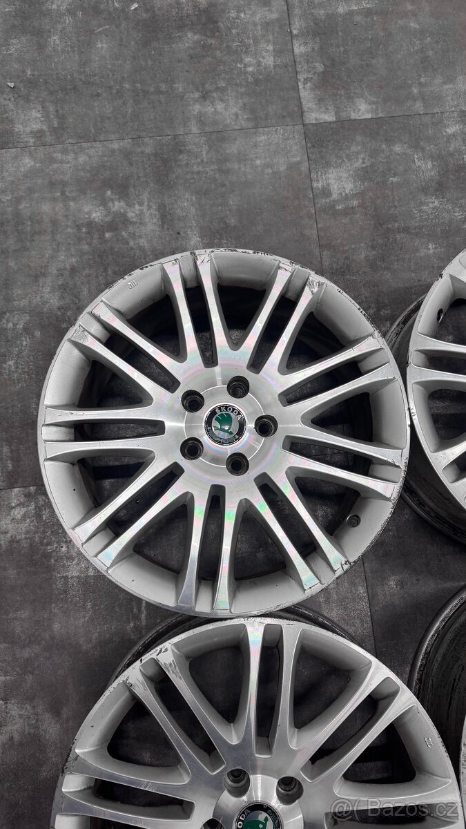 Škoda alu R18 Luxon 5x112 - 4