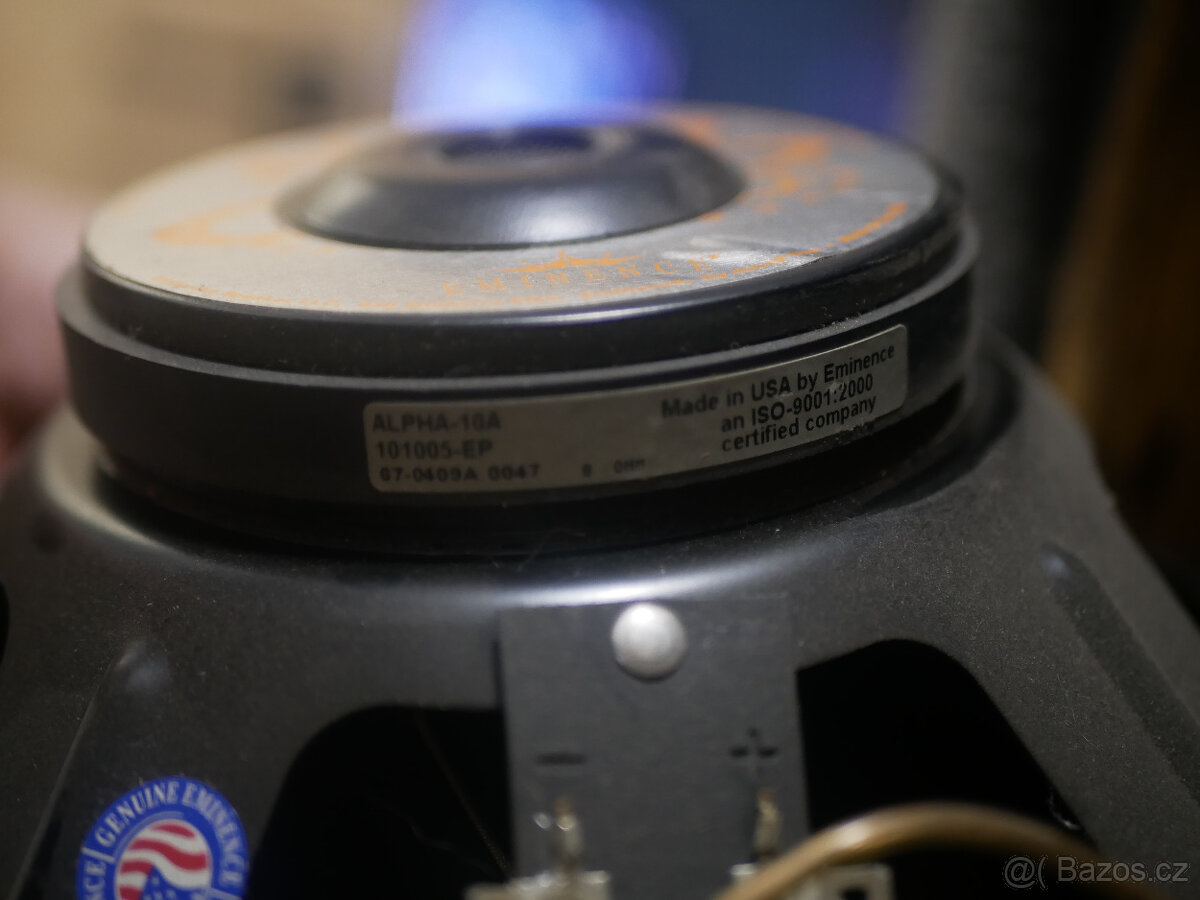 Basové bedny s repro Eminence - 4