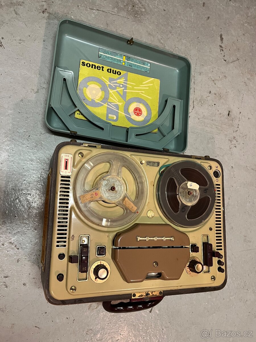 Retro magnetofon Tesla Sonet Duo ANP210 - 4