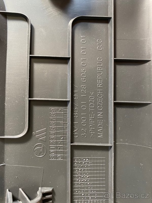 Škoda Fabia III 3 plasty interiér - 4