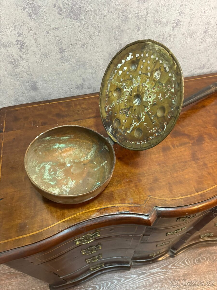 Starožitný nahřívač do postele (522009) - 4