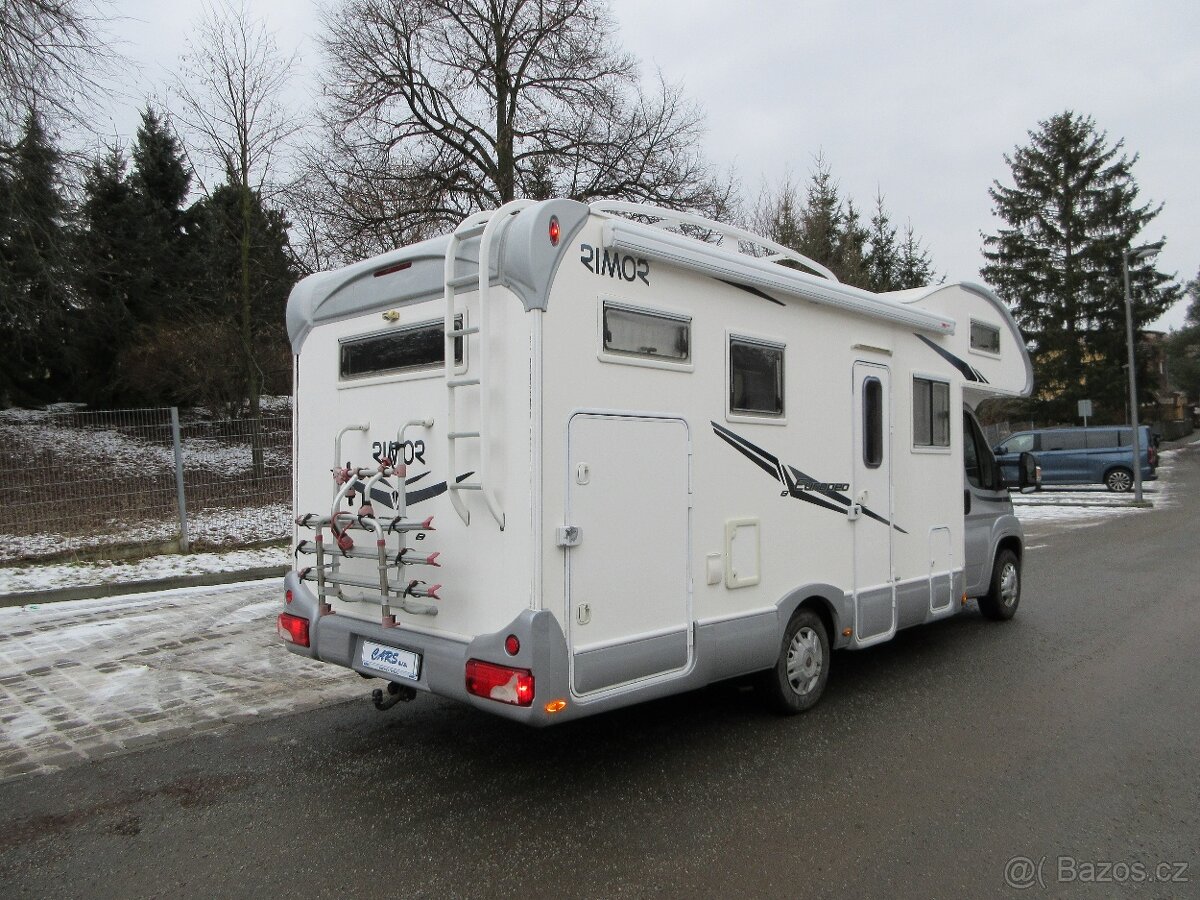 Fiat Ducato 2.3JTD Rimor, 5míst, solár, tažné - 4