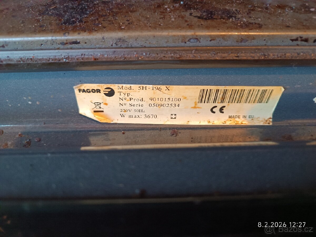 Vestavěná trouba Fagor - 4